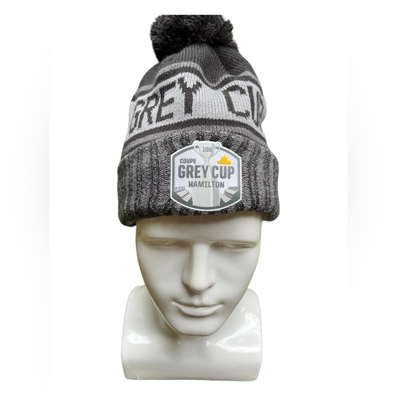 108th Grey Cup Hamilton New Era Toque Winter Hat CFL Football - Picture 2 of 5